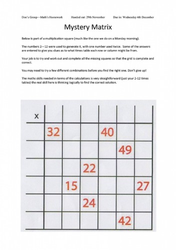 Cover-for-Year-5-Maths-Homework-Mystery-Matrix-29.11.13